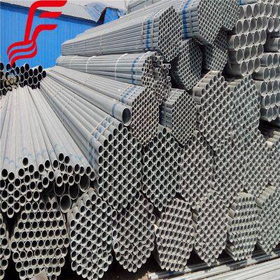 Q195 Q235 Welded Pre Galvanized Round Steel Pipe Galvanized Steel Pipe photo-2