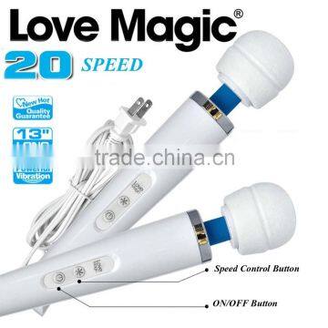 china wholesale heated silicone vibrator strong vibrators magic wand sex toy for women