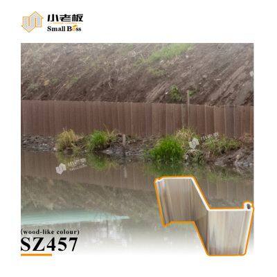 2025 New Developed Type U622 Hot Selling Grey Color Vinyl Plastic Synthetic Sheet Piles for Waterfront Structures photo-5