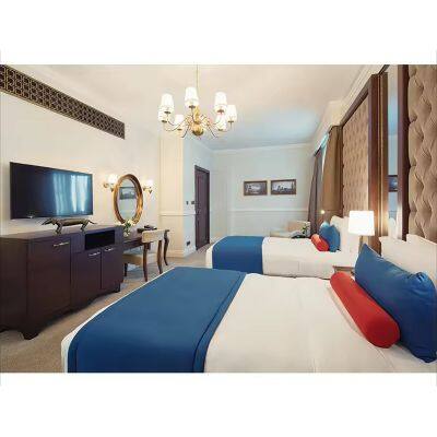 Modern Factory Direct Price Comfortable Home Hotel Furniture Double Size Soft Bedroom Storage Bed photo-4