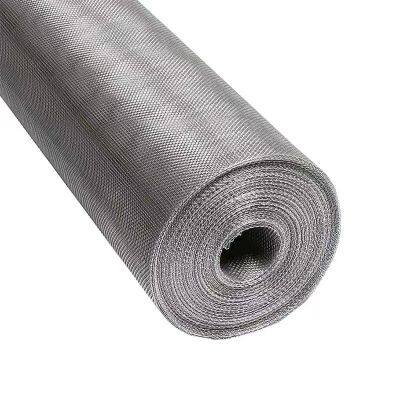 316L Stainless Steel Wire Mesh Plain Weave Woven Wire Mesh for Machine Filter With Custom Roll Size