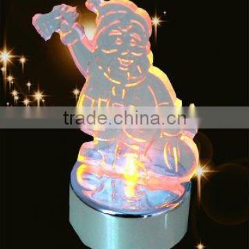 Santa Claus shape tealight candle