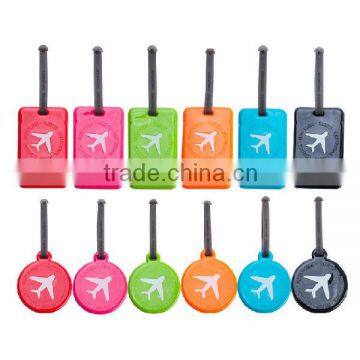 fashionable luggage tag with bright colors