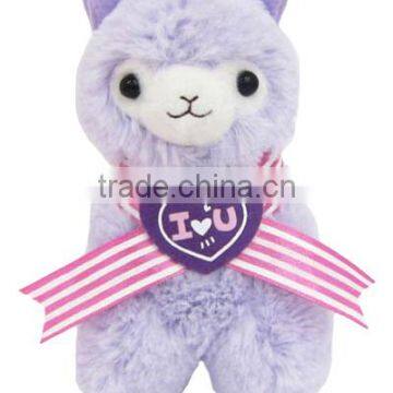 plush toy llama, soft toy llama, stuffed llama