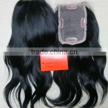 human hair silk base top lace front closure piece lace front closure