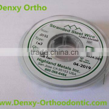 high-quality dental materials straight cut coaxial arch wire