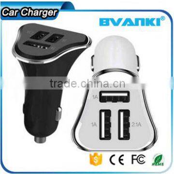 2016 Trade Assurance New design CE RoHS FCC 12V 5.2A Triple mini 3 ports USB Car charger Adapter for samsung charger free sample                        
                                                                                Supplier's Choice