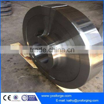 Rail track trolley bus wheel forged wheels