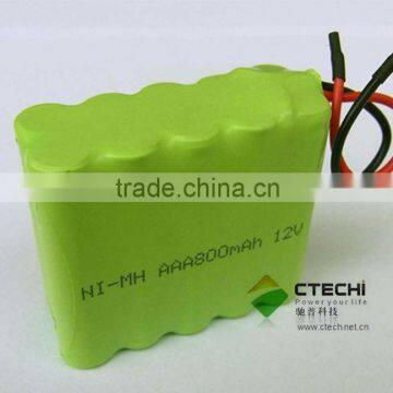 best quality aa nimh rechargeable battery pack /nimh aa battery 2200mah 12v made in china