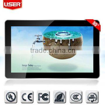 Interactive 65 Inch LCD Advertising Touch Kiosk