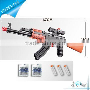 Water EVA Bullets Children Hunting Toy Pop Gun