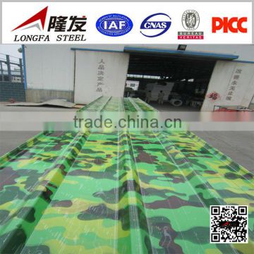 color corrugated steel sheet