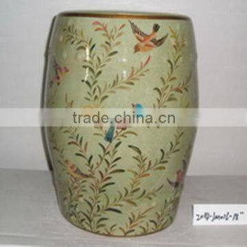 Chinese style design garden furniture antique ceramic stool