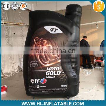 Hot sale inflatable oil bottle inflatable replicas model tool for promotion /advertising