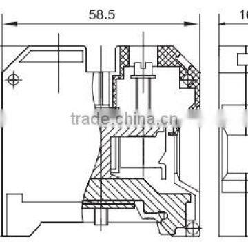 SEK-35JD Brass Screw Grounding Electric Connector photo-6