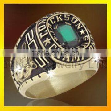 Gymnastic Championship Rings Hot Selling With Zircon Signet Rings for Men photo-6