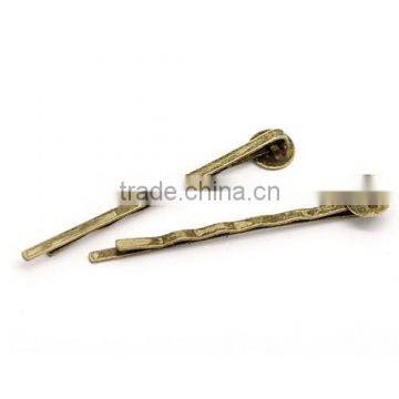 Fashion Rose Color Metal Alloy Bobby Pins photo-4