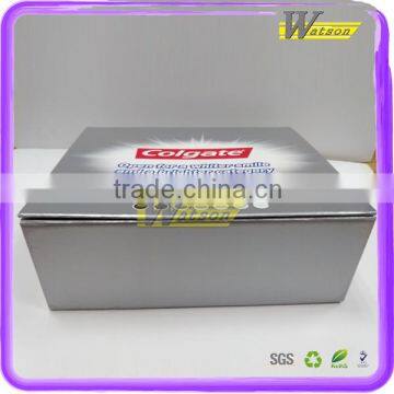 Promotional Toothpaste Cardboard Window Gift Box With Transparent Blister Interior photo-2