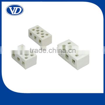 5A,10A,15A,30A 60A 3 way 8 holes Porcelain terminal blocks