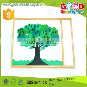 Montessori Materials in China/Montessori Teaching aid/Montessori Apple Tree puzzle Game