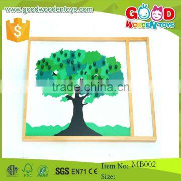 Montessori Materials in China/Montessori Teaching Aid/Montessori Apple Tree Puzzle Game