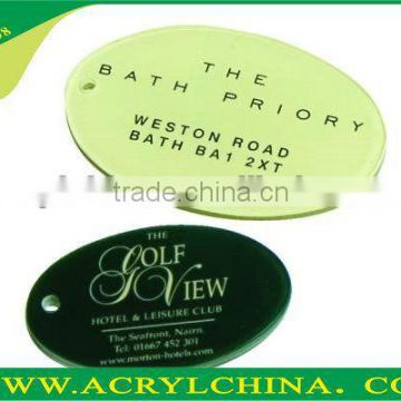 customized acrylic silk-screen printing door sign for hotel