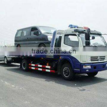 Dongfeng Duolika road wrecker truck,flat2-in-1