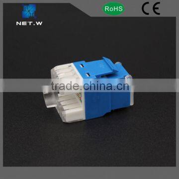 High Quality Cat3/Cat5e Keystone Jack Keylock Cate5e Uk Type