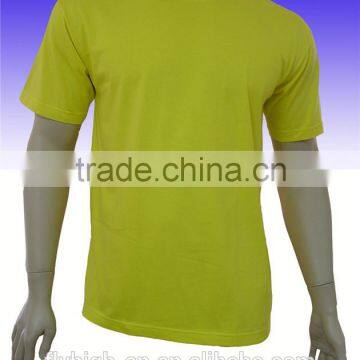 Polyester Cotton Short Sleeve Round Neck Custom Printed Promotional T-shirt photo-4