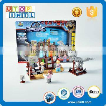 2016 Hot sale buliding blocks DIY dinosaur world building block-dino research Lab in color box                        
                                                                                Supplier's Choice
