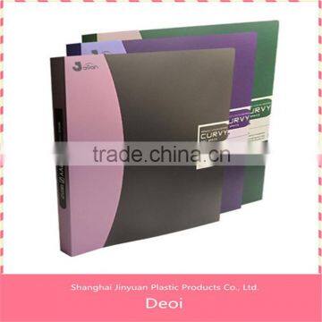 Deoi OEM customized PP/PVC/PET wholesale recycled cheap manila folders clip file