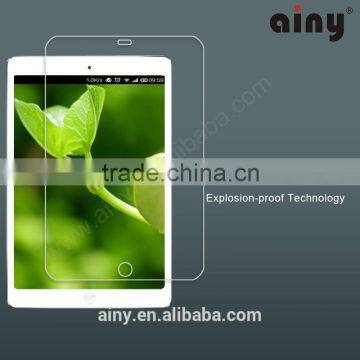 Ainy GOOD QUALITY tablet PC tempered glass,0.15mm corning glass 9h glass tempered for ipad 5,for ipad air,for ipad air 2