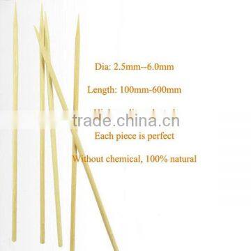 Zhi Tong Factory Supply Food Grade Round Bamboo Skewers photo-3