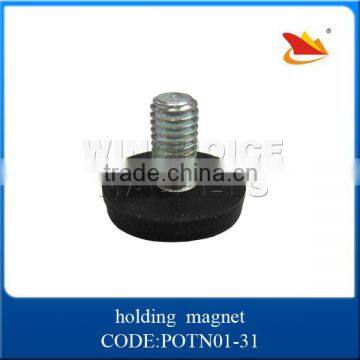 Winchoice neodymium rubber magnet, magnet with plastic cover