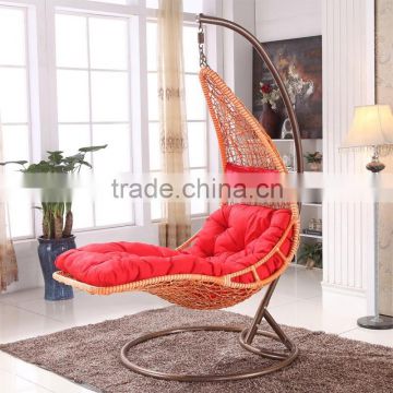 Outdoor rattan swing chair