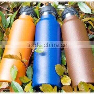 Outdoor Travel Sport 600ml Vacuum Double Wall Stainless Steel Water Bottle photo-4