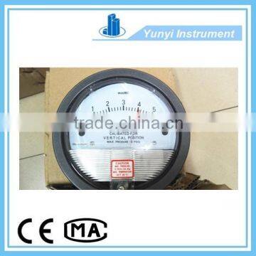 custom logo differential pressure gauge