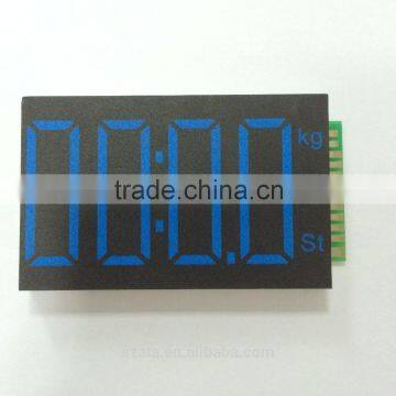 custom SMD technology 4 digits 7 segment led display panel