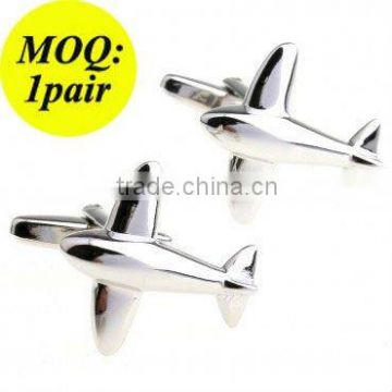 Men's Stainless Steel Plane Cufflink