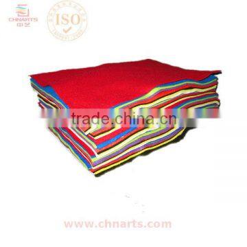 100% Polyester colored nonwoven craft felt sheet OEM