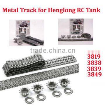 Henglong rc tank tracks rc tank parts metal wheel henglong tank part