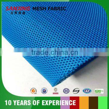 Blue Ttransparent Mesh Fabric Used for Mattress Pad