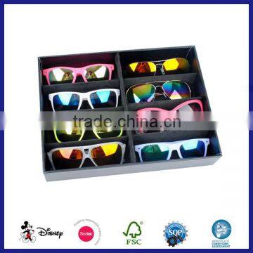 Custom printing sunglasses paper packaging box factory