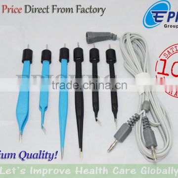 Bipolar Forceps Set Reusable Non Stick Bipolar Cord, Electrosurgical Instruments