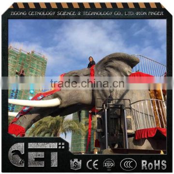 walking animatronic elephant riding mechanical elephant for Commercial Exhibition