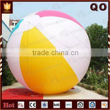 Trade show decoration advertising size customized logo printed inflatable beach ball