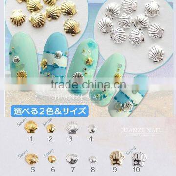 NEW 3D nail metal shell for nails / summer sea nail shell / 3D nail art decoration ZX:MD873