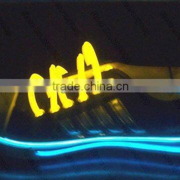 High brightness led shoelaces packing with blister card for wholesale