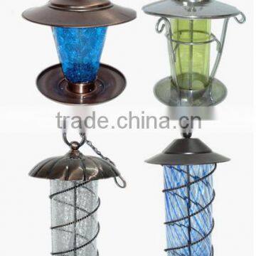 Colored Simple Mosaic Birdfeeder