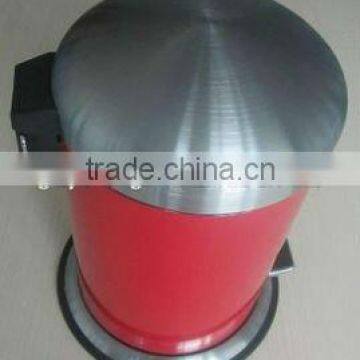 8L Foot Pedal Trash Bin, Colorful Stainless Steel Waste Bins photo-3